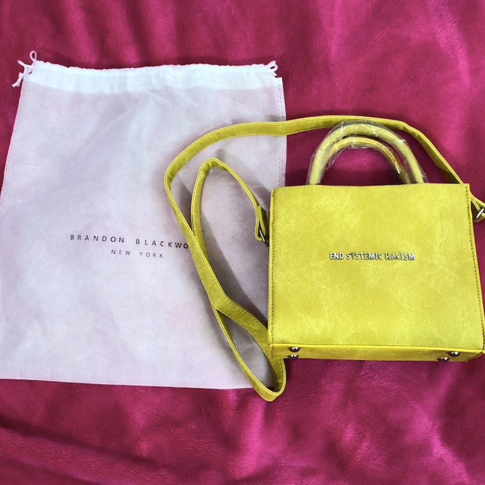 Brandon Blackwood ESR Tote Yellow Wax Denim